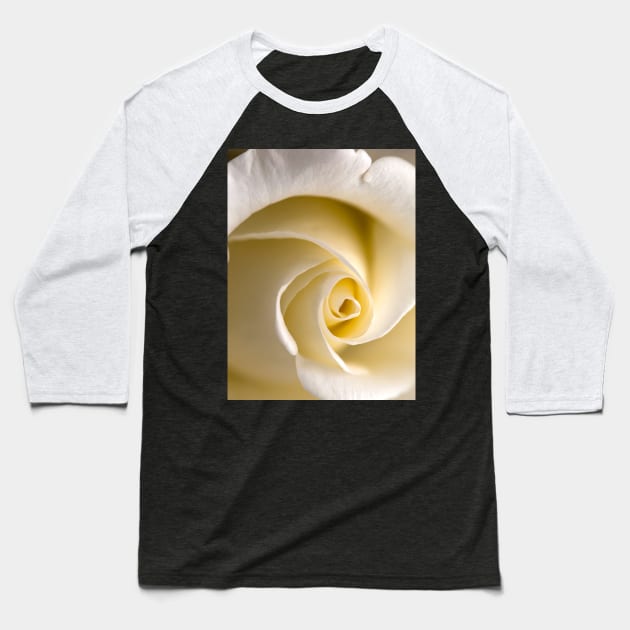 Feminine Yellow Rose Baseball T-Shirt by NewburyBoutique